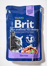 Brit Premium® Cat Pouches Cod Fish 100gr