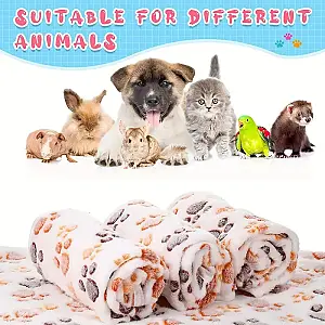 Αξιολάτρευτη κουβέρτα από Φλις με στάμπες 120cm X 90cm. Ιδανική για γάτες και σκύλους!