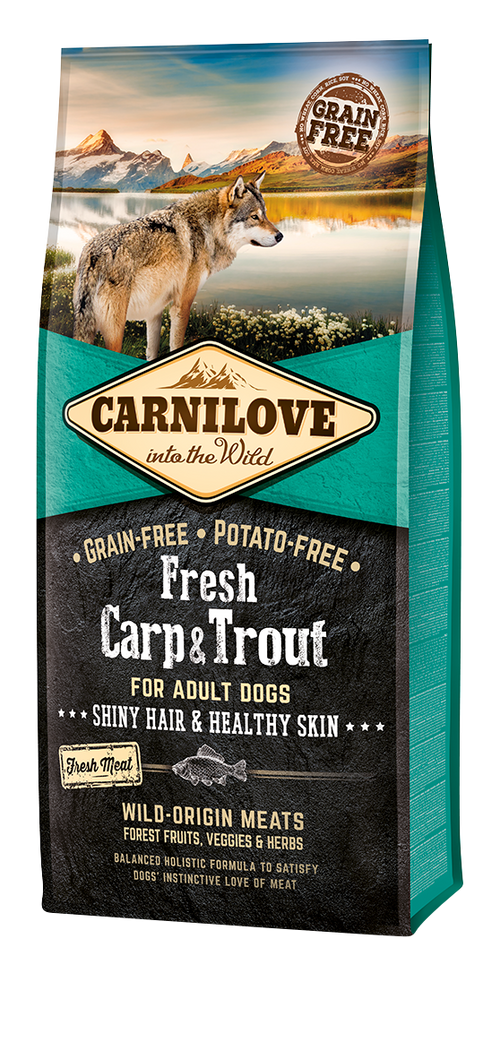 Carnilove Fresh® Για Ενήλικους Σκύλους Κυπρίνος & Πέστροφα
