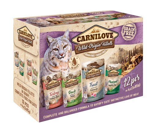 Carnilove® Για Γάτες Σακουλάκια Multipack (Πολυσυσκευασία)