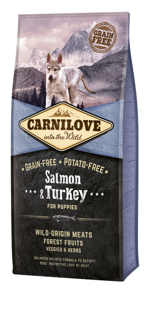 Carnilove® Για Κουτάβια Σολομός & Γαλοπούλα