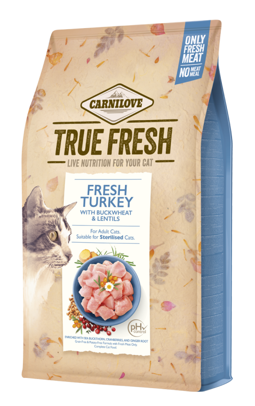 Carnilove True Fresh® Για Ενήλικες Γάτες Γαλοπούλα