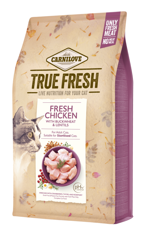 Carnilove True Fresh® Για Ενήλικες Γάτες Κοτόπουλο