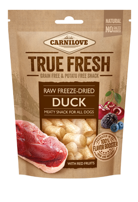 Carnilove True Fresh® Σνακ για Σκύλους. Πάπια με Κόκκινα φρούτα