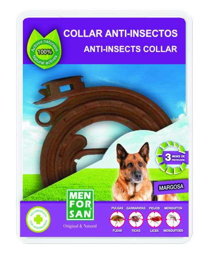 Αντιπαρασιτικό κολλάρο σκύλου Men For San - Neem. 60cm για όλες τις ηλικίες και φυλές