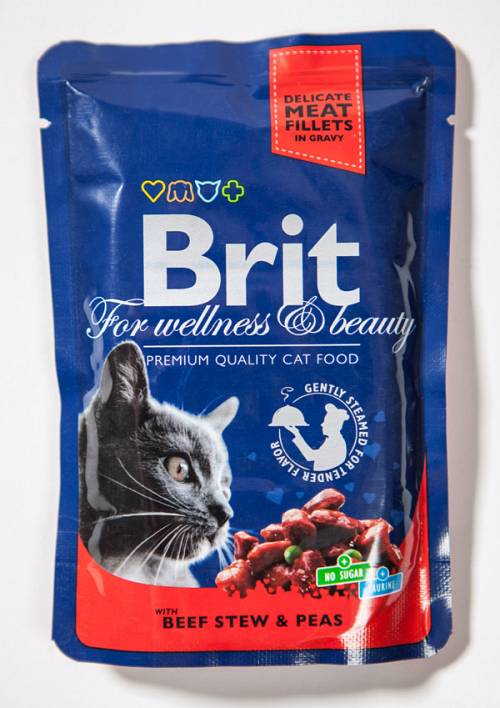 Brit Premium® Cat Pouches Beef