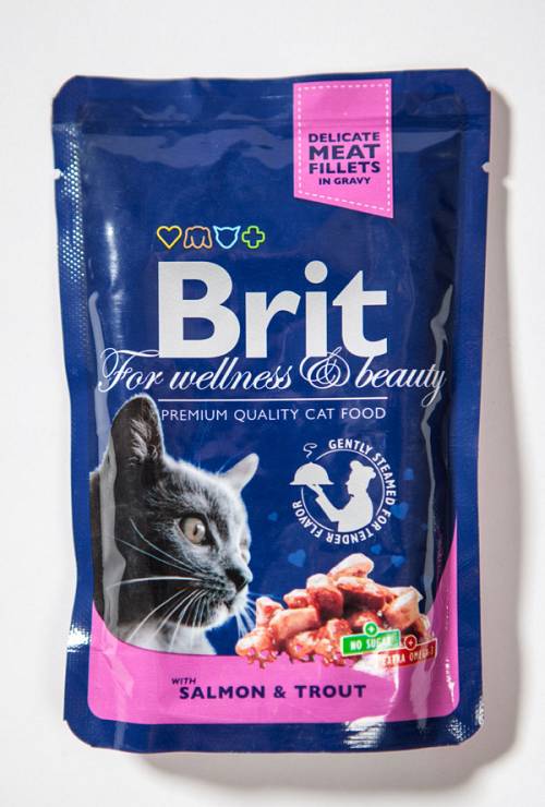 Brit Premium® Cat Pouches Salmon & Trout
