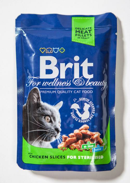 Brit Premium® Cat Pouches Chicken Sterilised