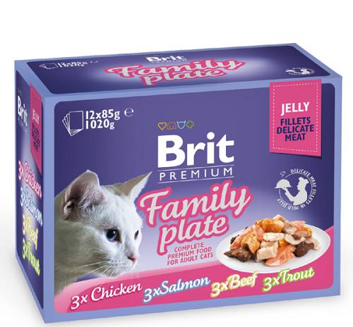 Brit Premium® Cat Jelly Pouches Family