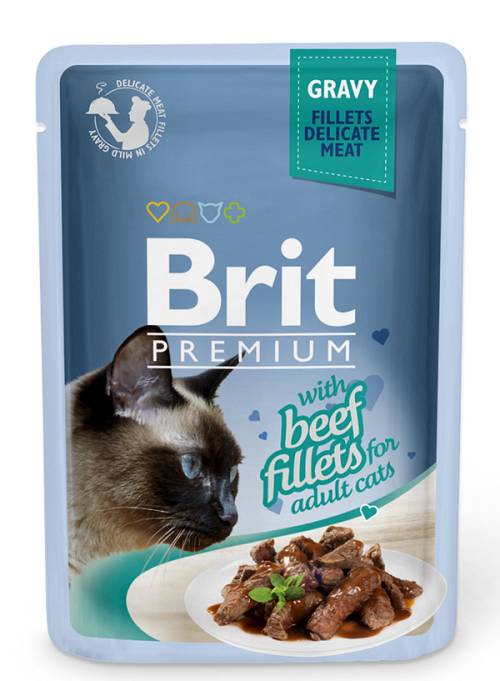 Brit Premium® Cat Gravy Pouches Beef