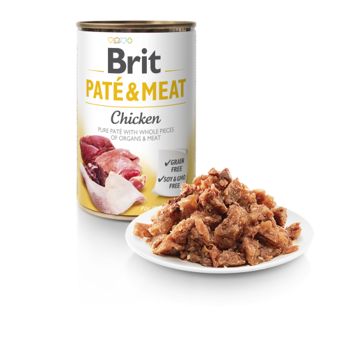 Brit® Dog Cans Pate&Meat Chicken