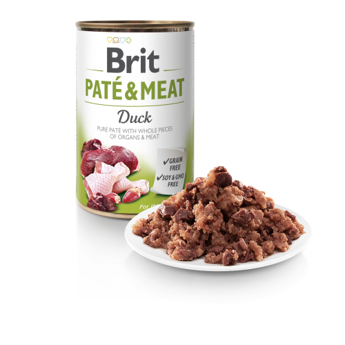 Brit® Dog Cans Pate&Meat Duck