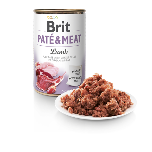 Brit® Dog Cans Pate&Meat Lamb