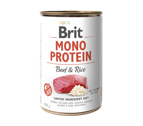 Brit® Dog Cans Monoprotein Beef & Rice