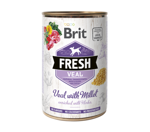 Brit Fresh® Dog Veal With Millet