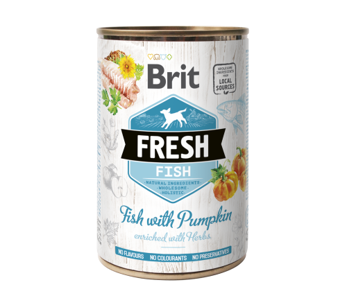 Brit Fresh® Dog Fish With Pumpkin