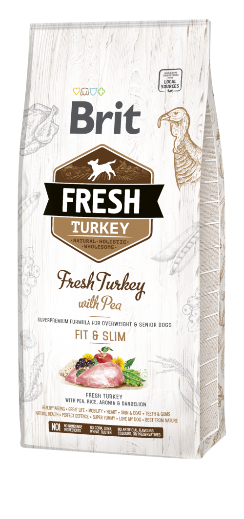 Brit Fresh® Dog Turkey Light & Senior Fit & Slim