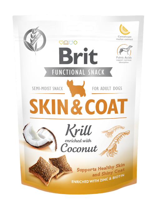 Brit® Dog Functional Snack Skin & Coat