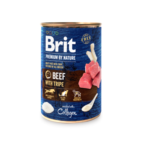Brit Premium By Nature® Dog Cans Beef with Tripe