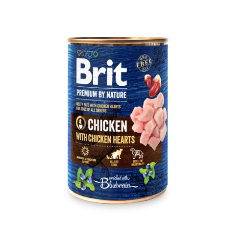Brit Premium By Nature® Dog Cans Chicken with Hearts