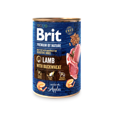 Brit Premium By Nature® Dog Cans Lamb with Buckwheat