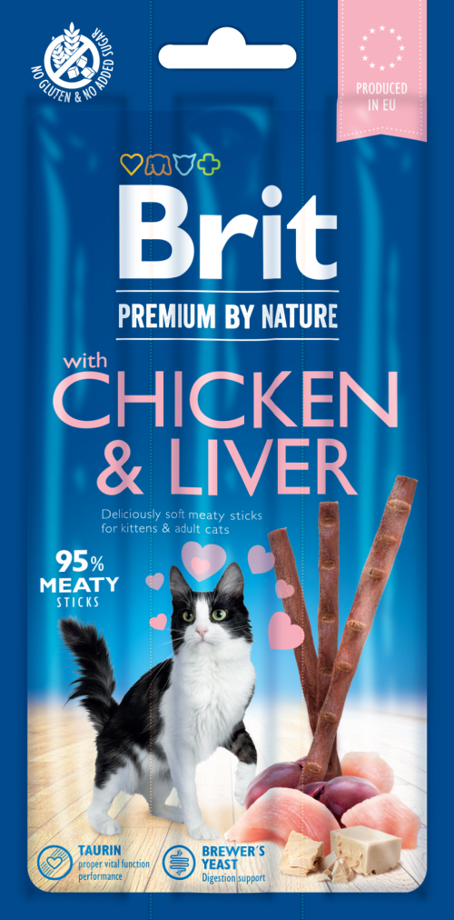 Brit Premium® Cat Sticks Chicken & Liver