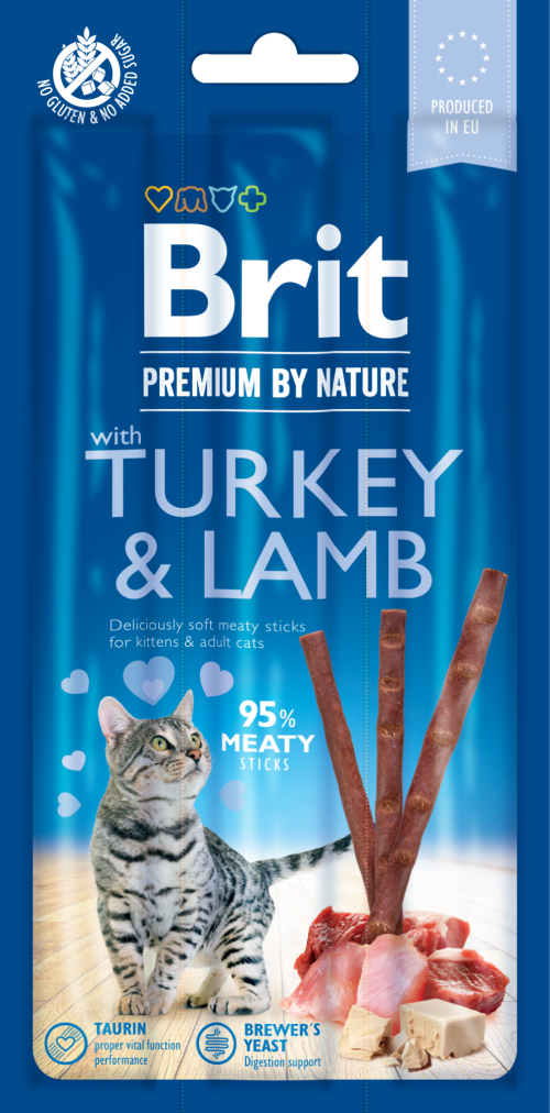 Brit Premium® Cat Sticks Turkey & Lamb