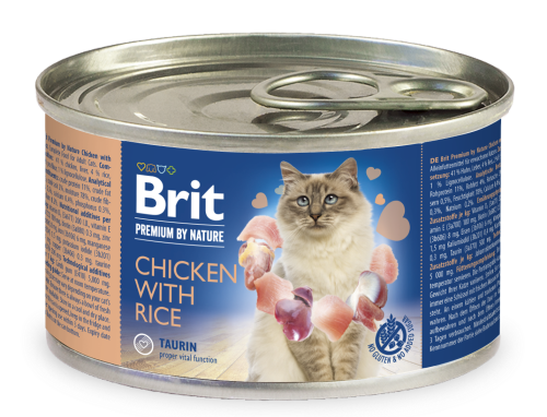 Brit Premium® Cat Cans Chicken with Rice