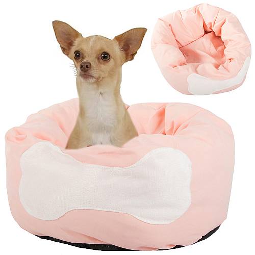 Μαλακό κρεβάτι - μαξιλάρι για σκύλους & γάτες διαμέτρου 32cm