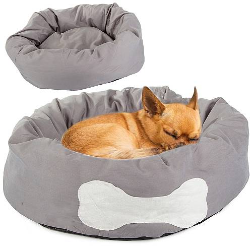 Μαλακό κρεβάτι - μαξιλάρι για σκύλους & γάτες διαμέτρου 50cm
