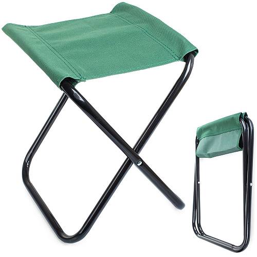 Καρέκλα ψαρέματος - πτυσσόμενο σκαμνί - ελαφριά και ανθεκτική μεταλλική τουριστική καρέκλα