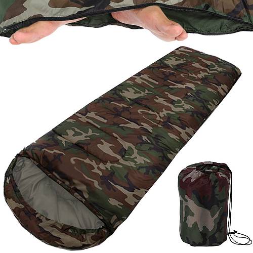 Υπνόσακος (Sleeping Bag) χακί, στρατιωτικός - πάπλωμα 2σε1 - 200cm μήκος