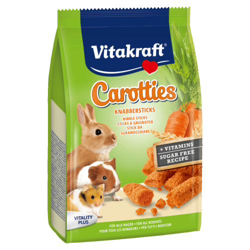 Vitakraft Carotties 50gr Μπαστουνάκια με Καρότα λιχουδιά για τρωκτικά