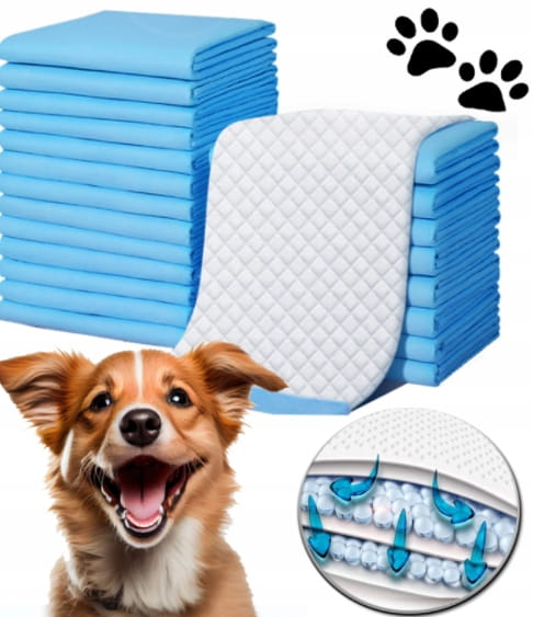 Απορροφητικά pads (υποστρώματα) για σκύλους 33x45cm - 100 τεμάχια