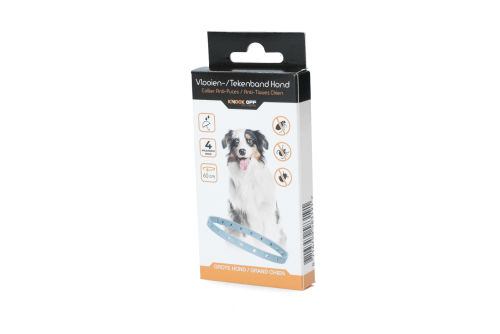Αντιπαρασιτικό Κολάρο σκύλου για ψύλλους & τσιμπούρια 60 cm για μεγαλόσωμα σκυλιά