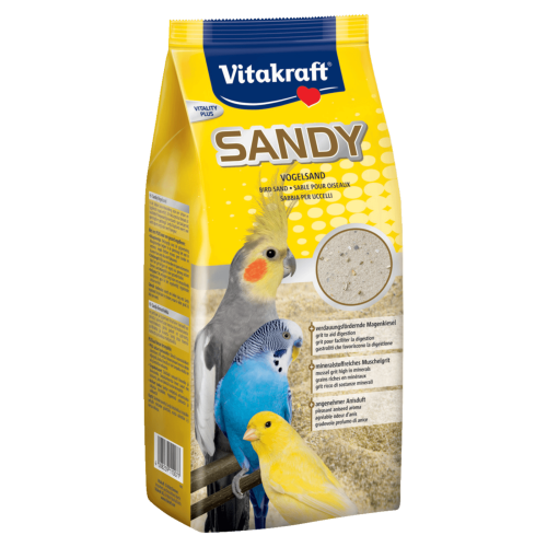Vitakraft άμμος χαλαζιακή για πουλιά 2.5kg σακούλα υψηλής ποιότητας με άρωμα γλυκάνισο
