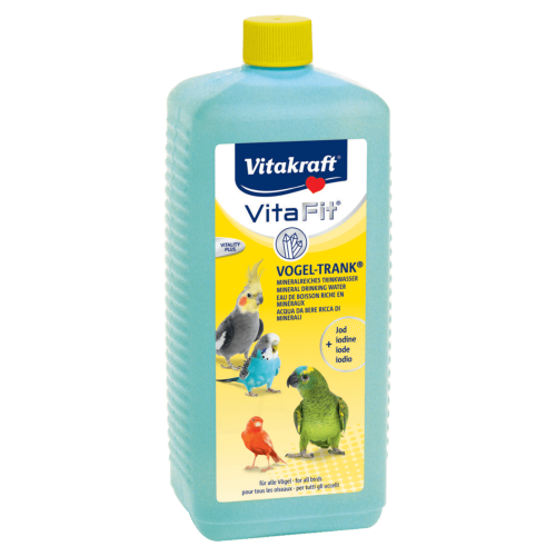 Vitakraft bird drink. Εμπλουτισμένο πόσιμο νερό ειδικό για πτηνά. 1 λίτρο