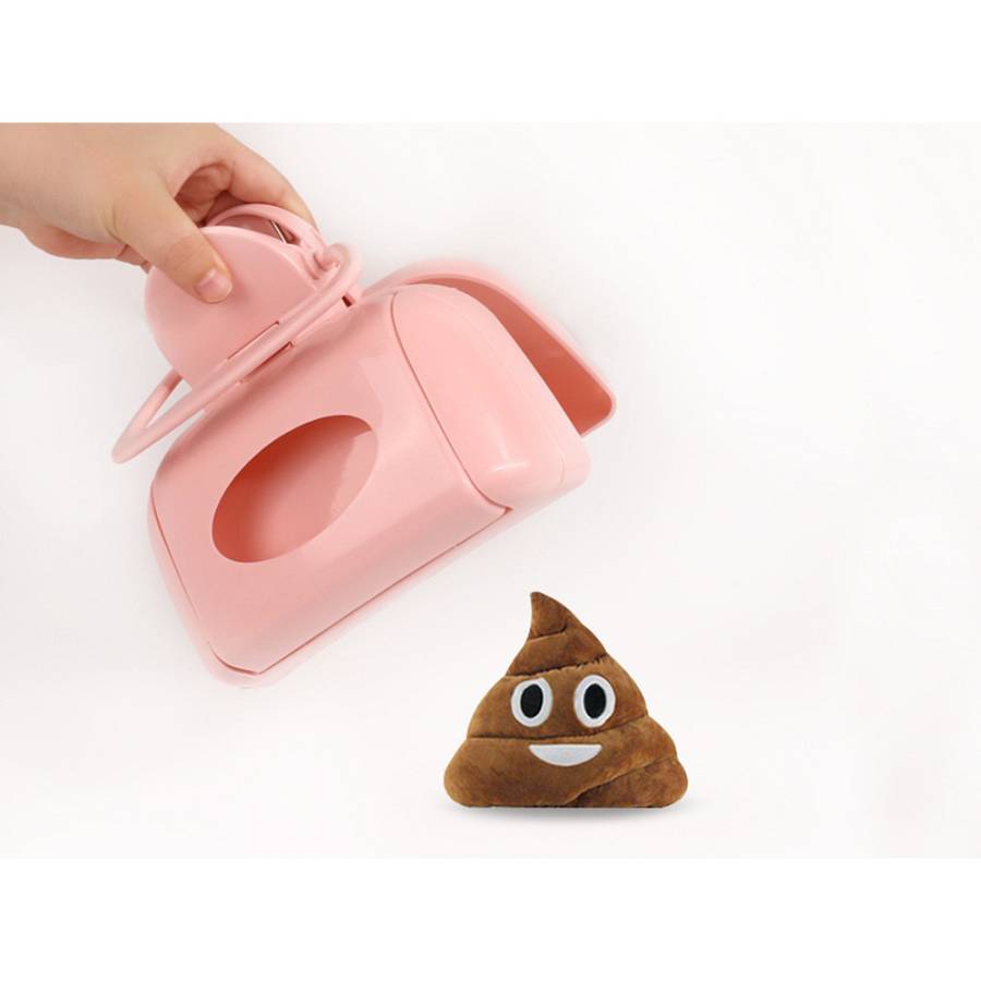 Pet Poop Collector. Συλλέκτης περιττωμάτων κατοικιδίου με ανέπαφο τρόπο - Ροζ
