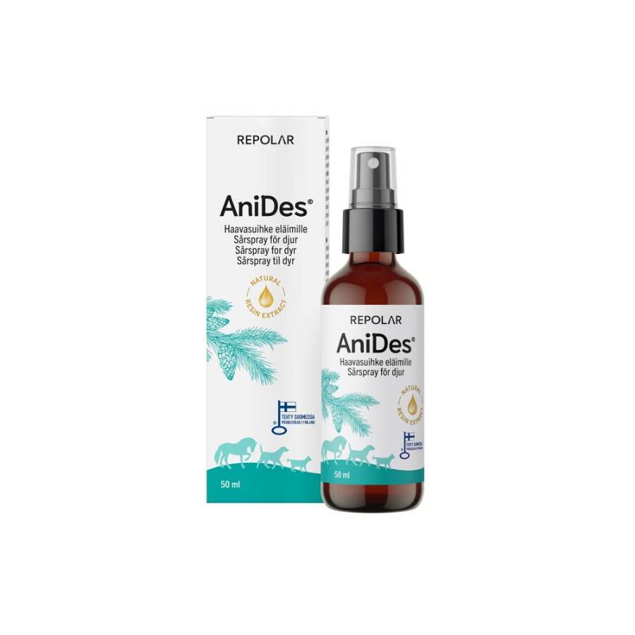 Επουλωτικό Σπρέι κατά των πληγών - Repolar AniDes. 50ml.